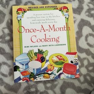 Once a month cooking cookbook recipe book